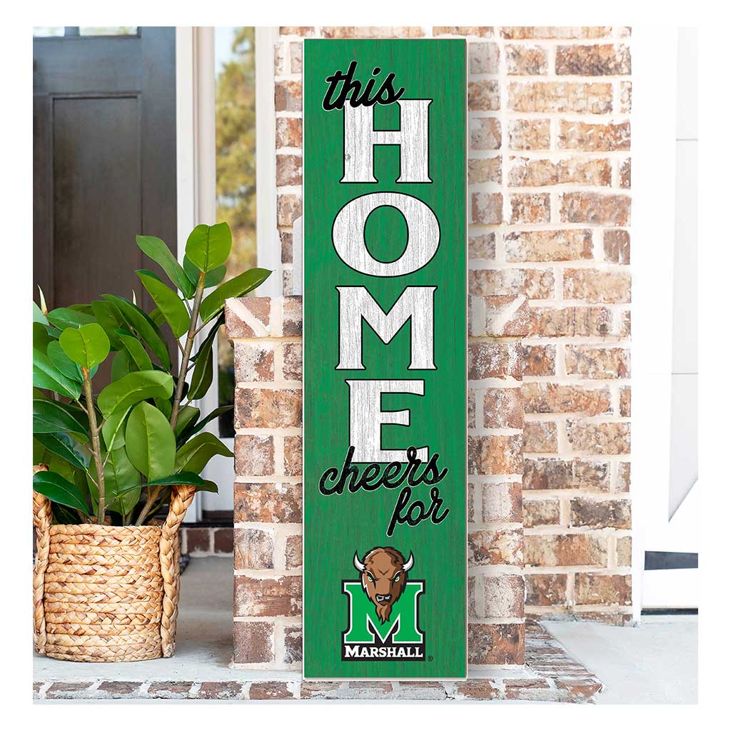 11x46 Leaning Sign This Home Marshall Thundering Herd