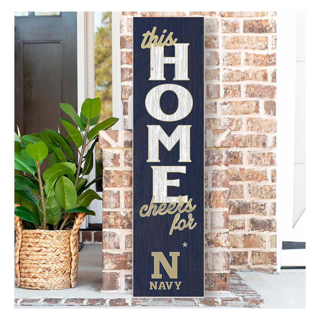 11x46 Leaning Sign This Home Naval Academy Midshipmen