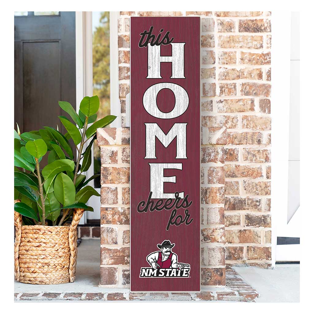 11x46 Leaning Sign This Home New Mexico State Aggies