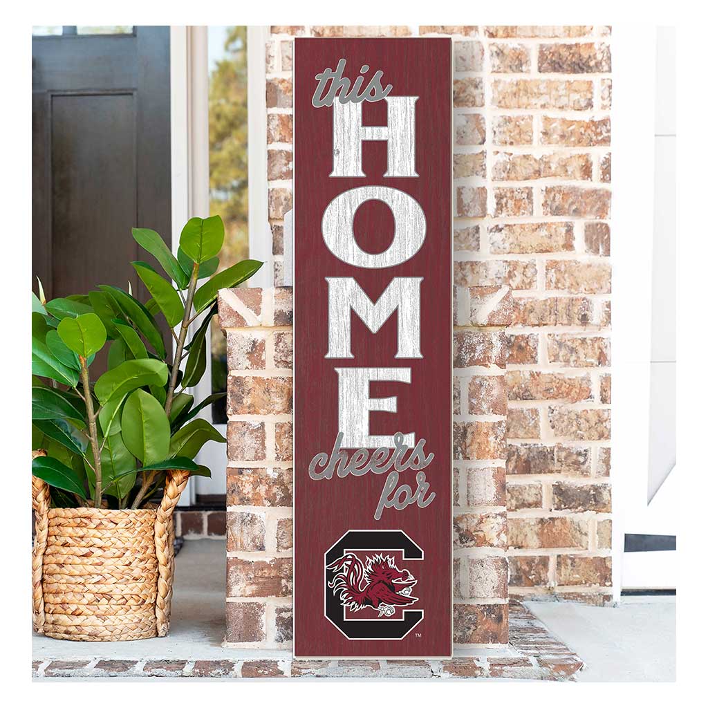 11x46 Leaning Sign This Home South Carolina Gamecocks