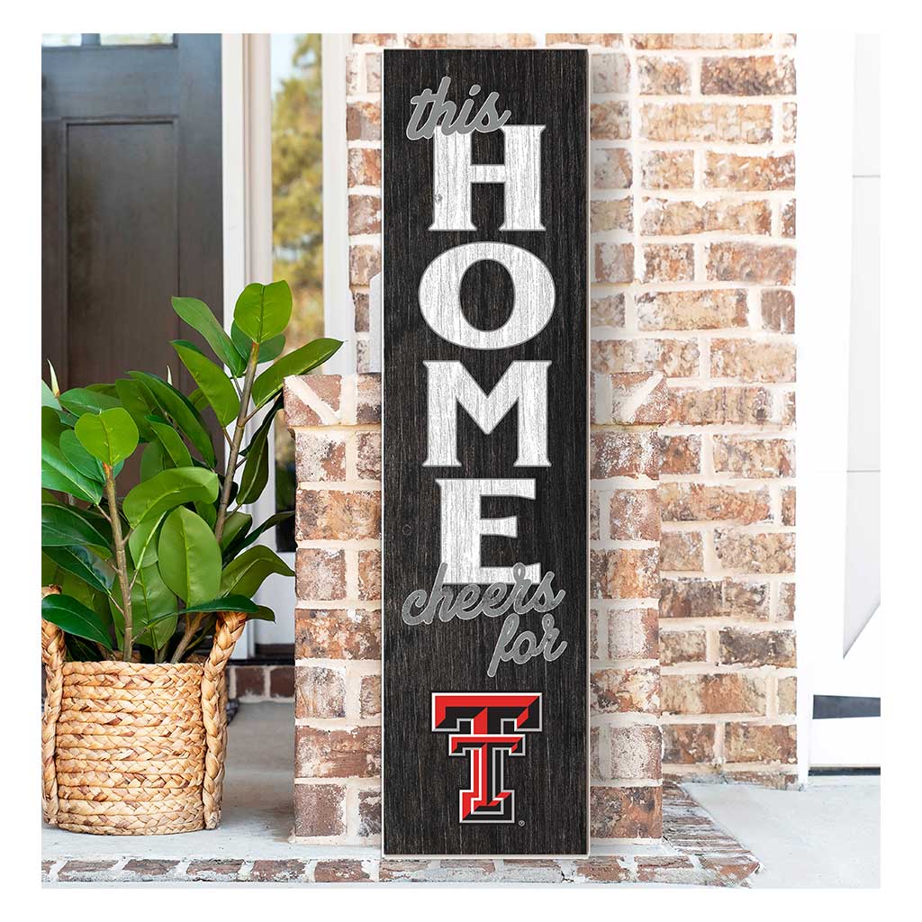 11x46 Leaning Sign This Home Texas Tech Red Raiders