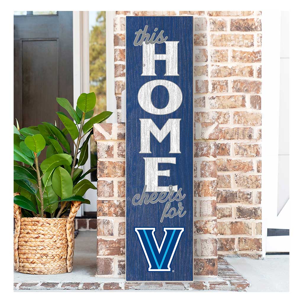 11x46 Leaning Sign This Home Villanova Wildcats