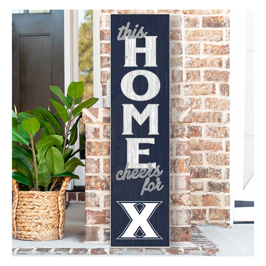 11x46 Leaning Sign This Home Xavier Ohio Musketeers