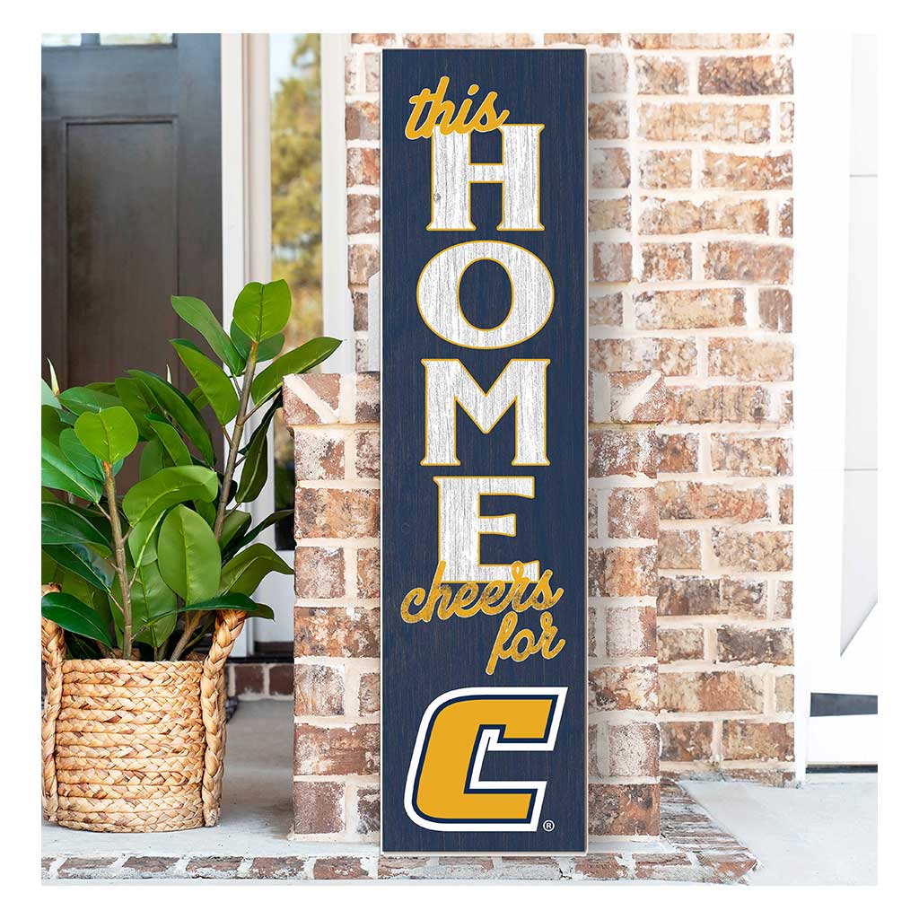 11x46 Leaning Sign This Home Tennessee Chattanooga Mocs