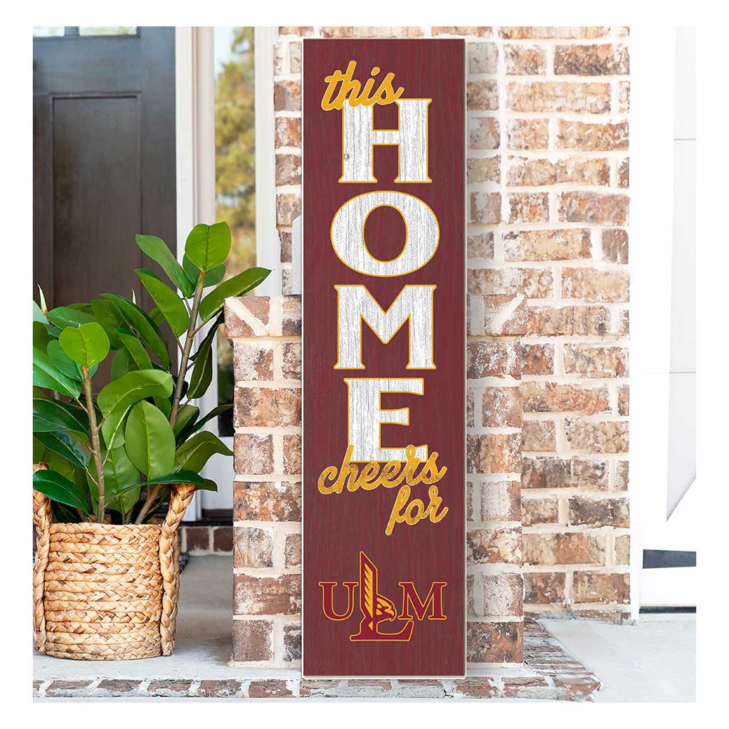 11x46 Leaning Sign This Home The University of Louisiana at Monroe Warhawks