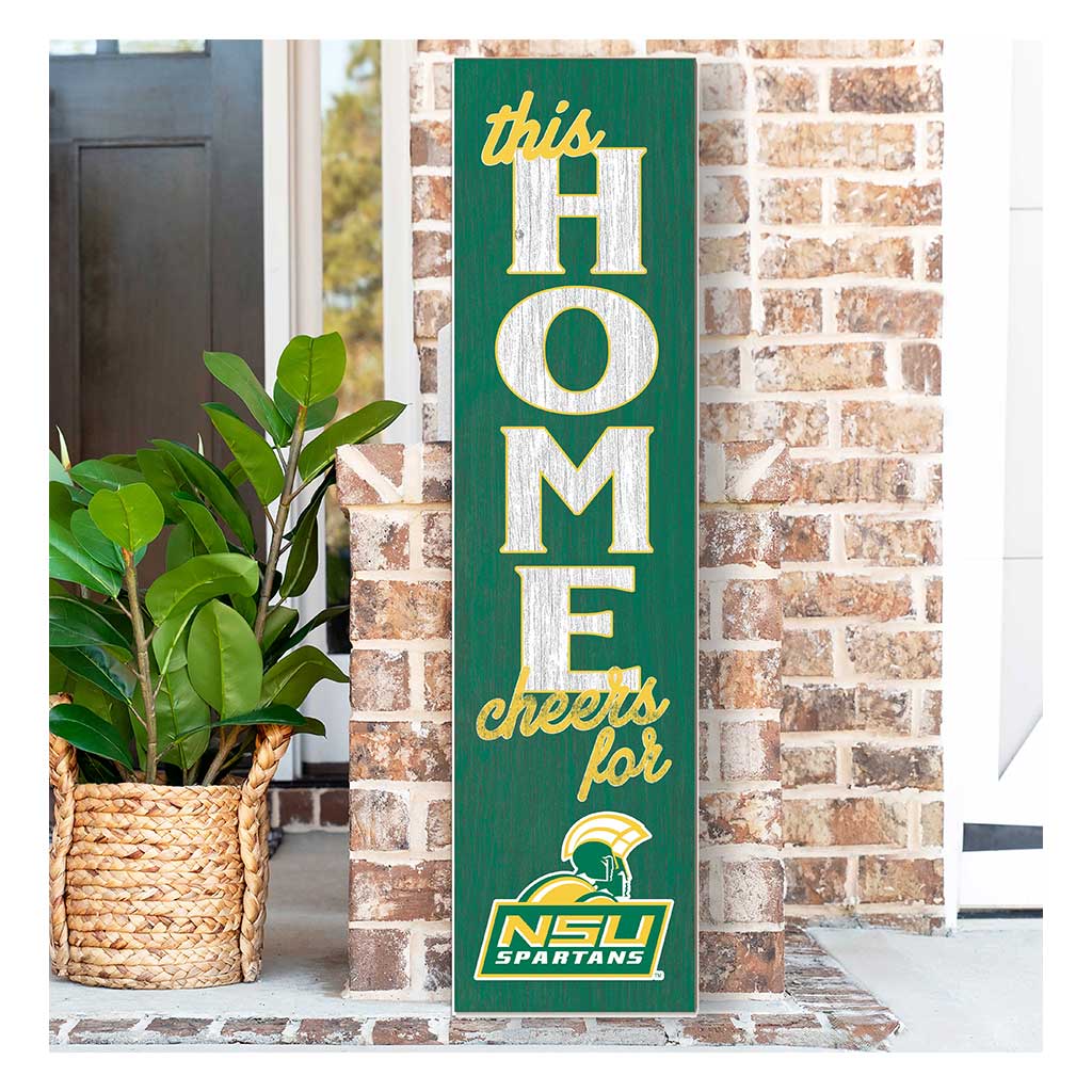 11x46 Leaning Sign This Home Norfolk State Spartans