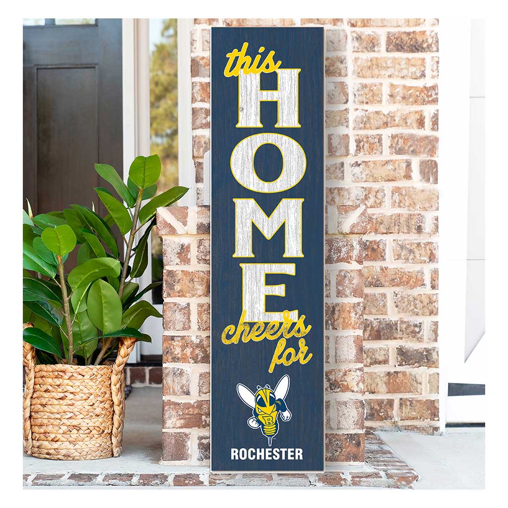 11x46 Leaning Sign This Home University of Rochester Yellowjacket