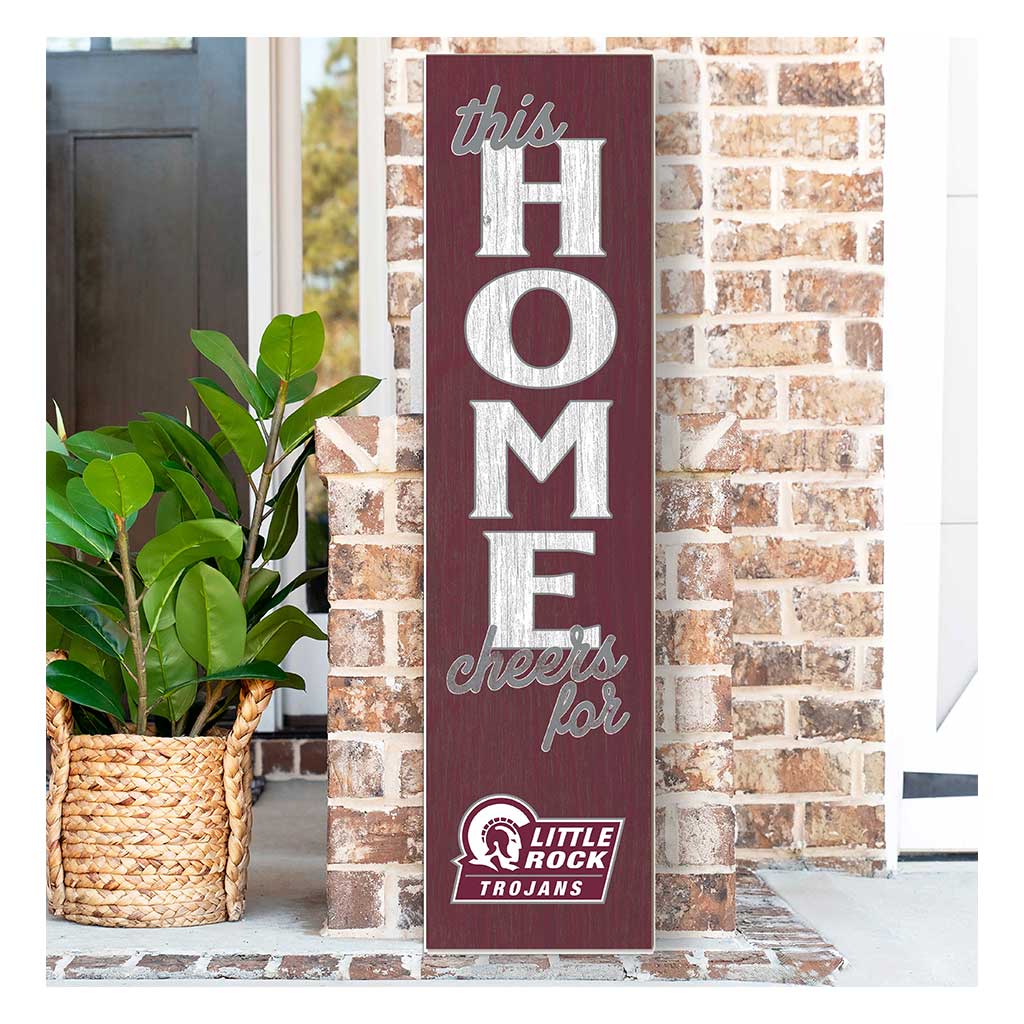 11x46 Leaning Sign This Home Arkansas at Little Rock TROJANS