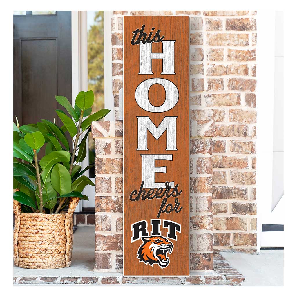 11x46 Leaning Sign This Home Rochester Institute of Technology Tigers