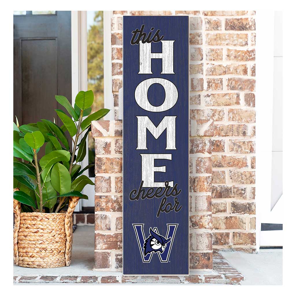 11x46 Leaning Sign This Home Westfield State University Owls