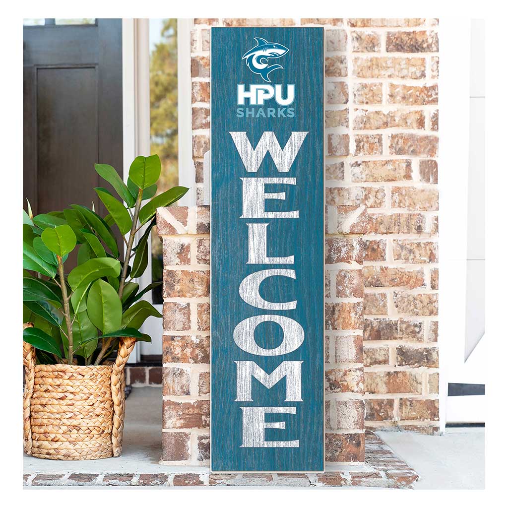 11x46 Leaning Sign Welcome Hawaii Pacific University Sharks