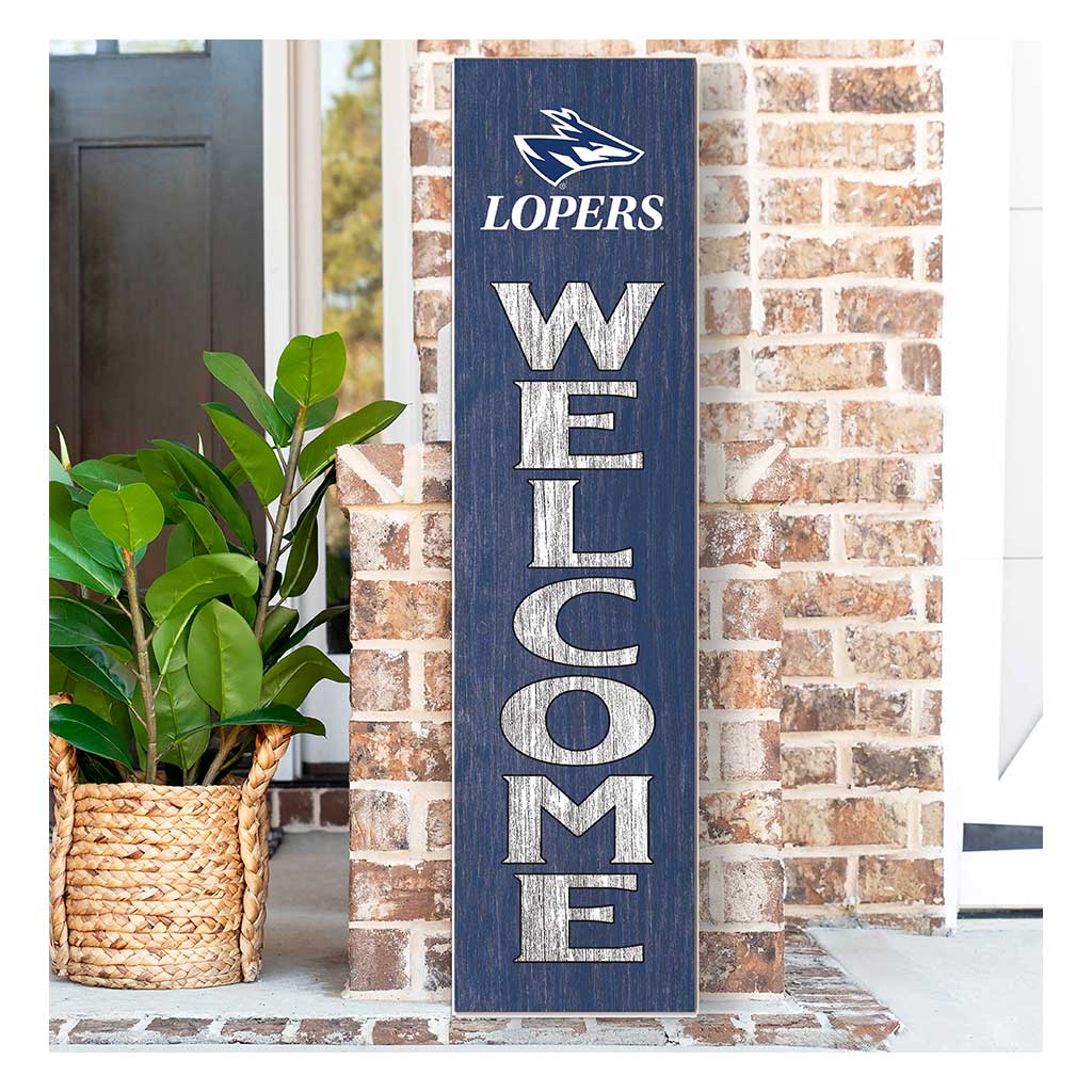 11x46 Leaning Sign Welcome Nebraska at Kearney Lopers