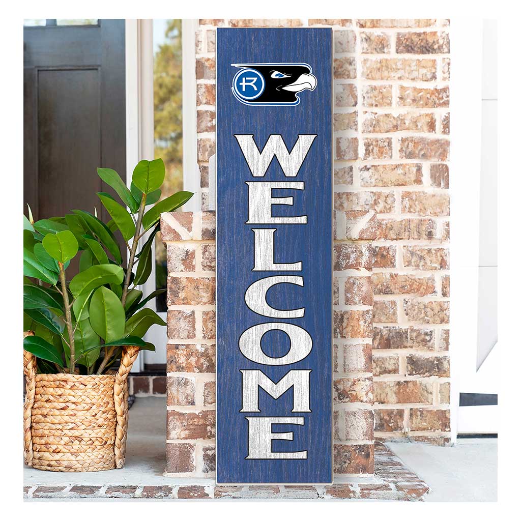 11x46 Leaning Sign Welcome Rockhurst University Hawks