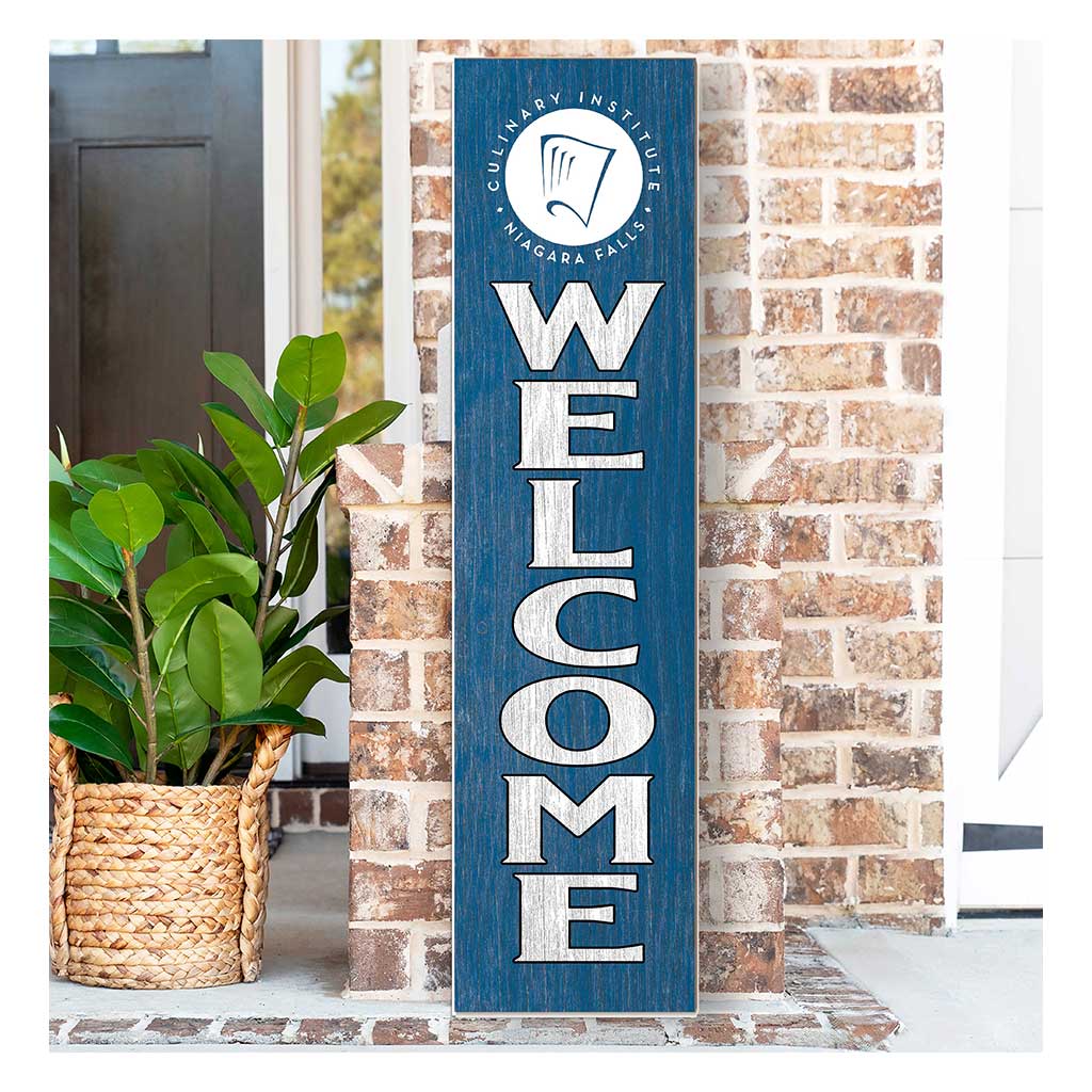 11x46 Leaning Sign Welcome Niagara Culinary