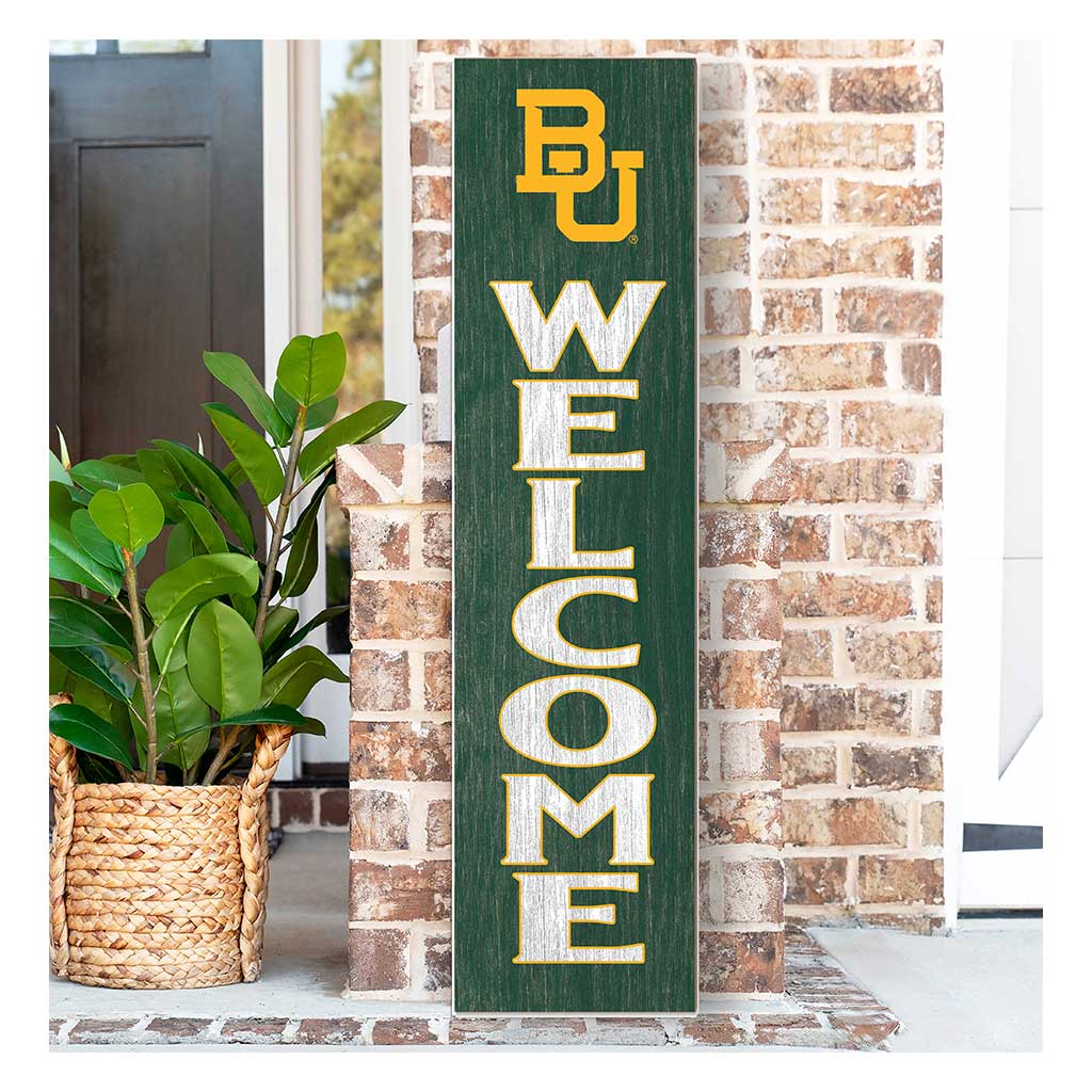 11x46 Leaning Sign Welcome Baylor Bears