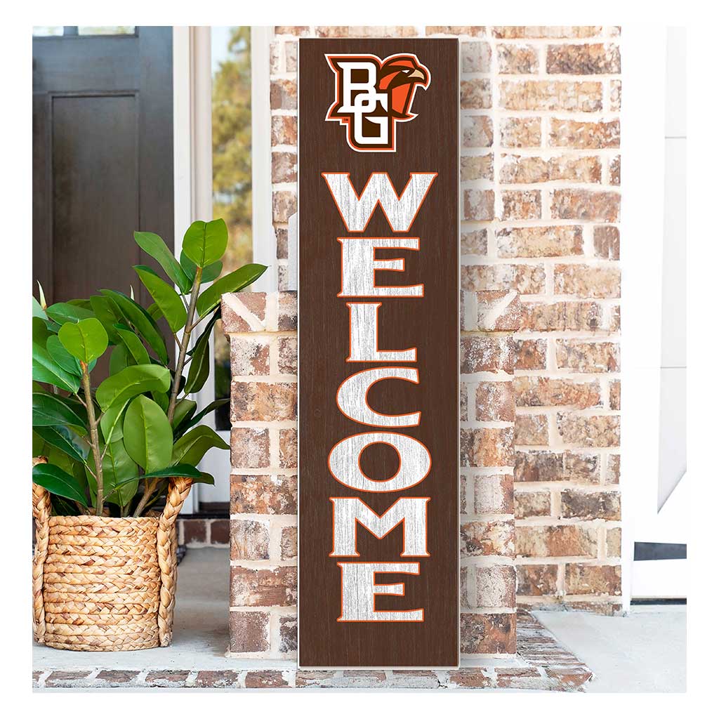 11x46 Leaning Sign Welcome Bowling Green Falcons