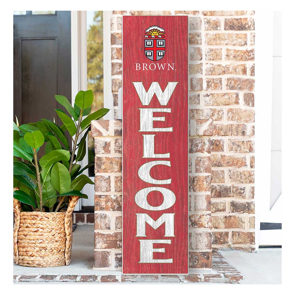 11x46 Leaning Sign Welcome Brown Bears