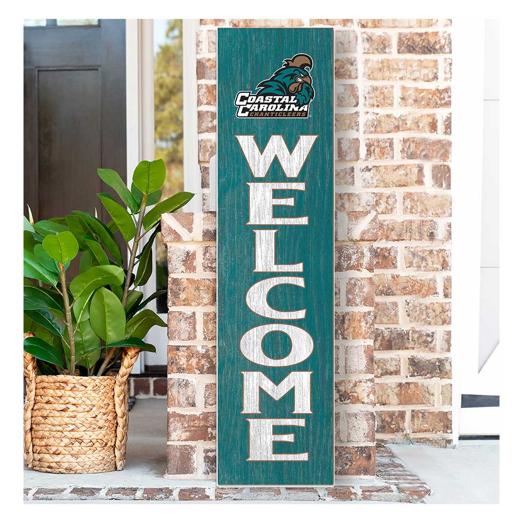 11x46 Leaning Sign Welcome Coastal Carolina Chantileers