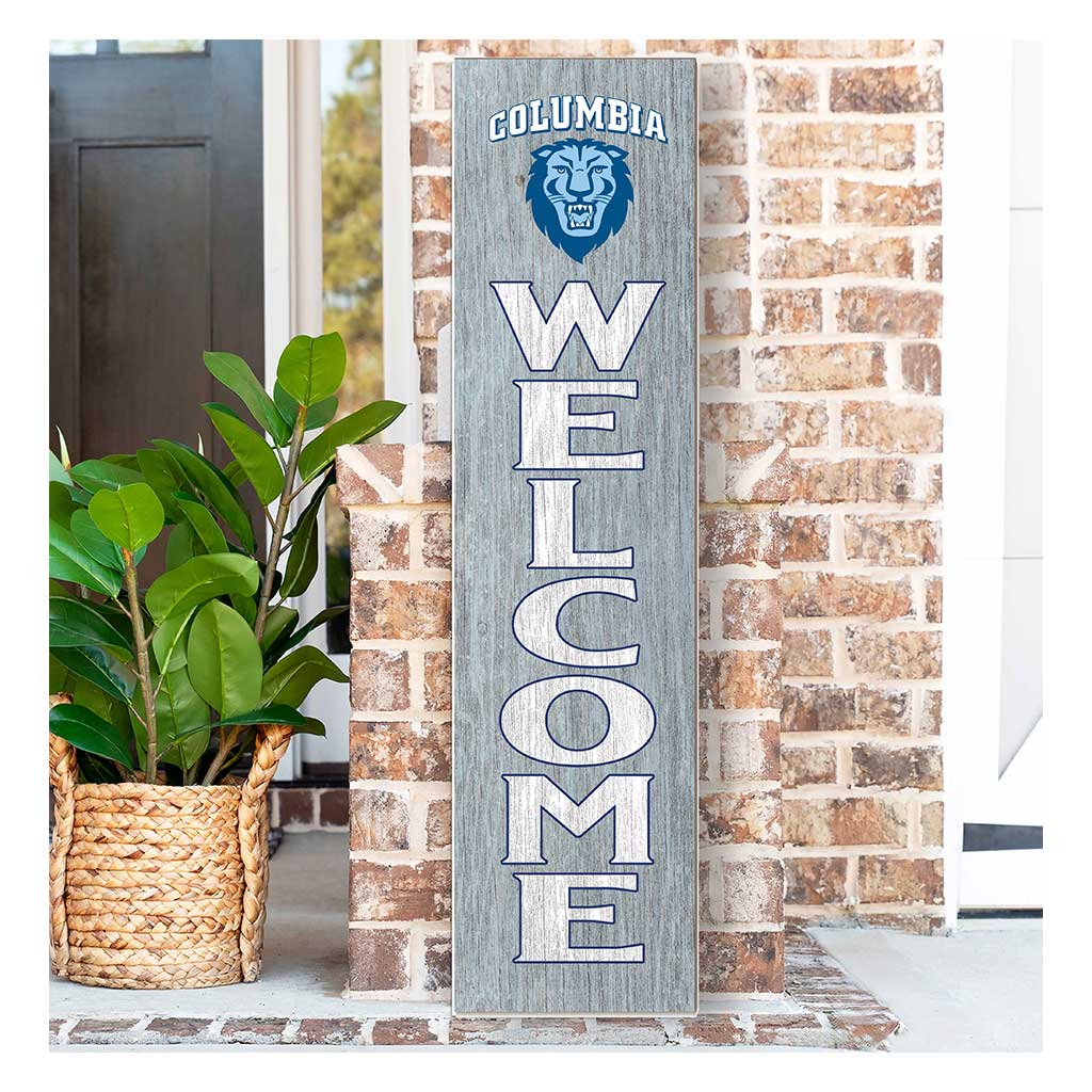 11x46 Leaning Sign Welcome Columbia Lions