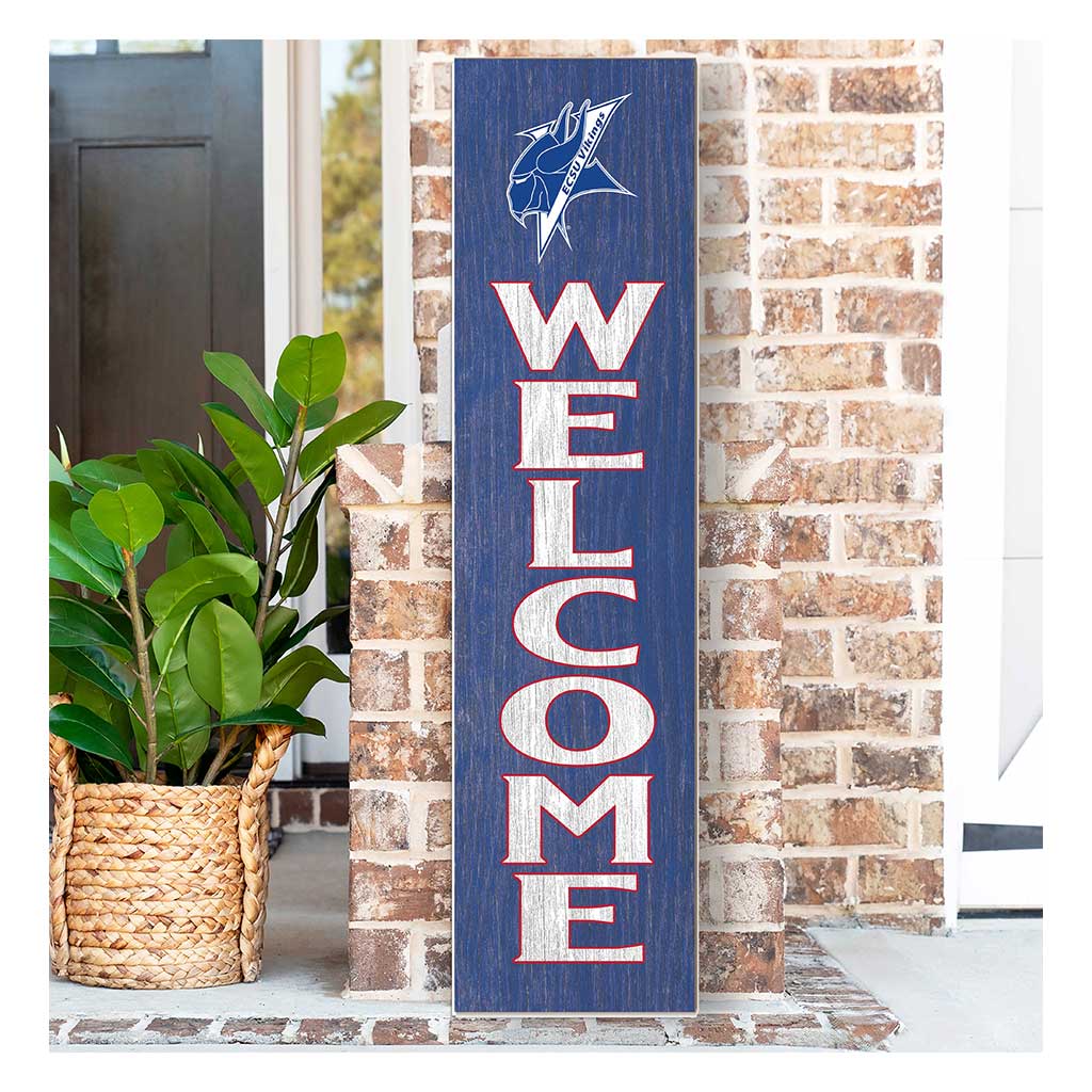 11x46 Leaning Sign Welcome Elizabeth City State Vikings