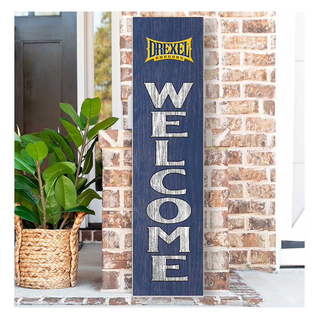 11x46 Leaning Sign Welcome Drexel Dragons