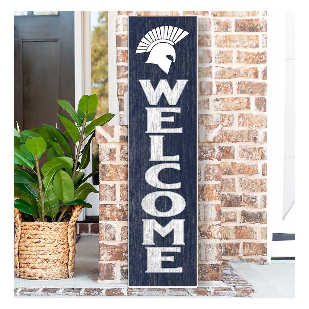 11x46 Leaning Sign Welcome Missouri Baptist Spartans