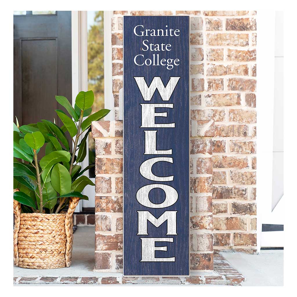 11x46 Leaning Sign Welcome Granite State College