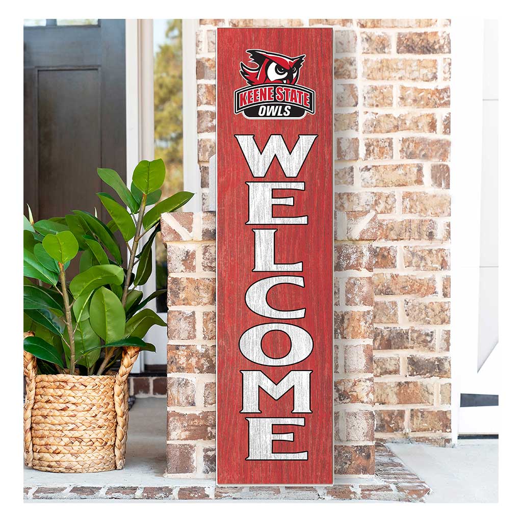 11x46 Leaning Sign Welcome Keene State College Owls