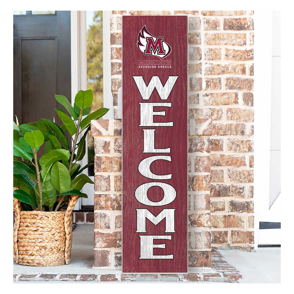 11x46 Leaning Sign Welcome Meredith College Avenging Angels