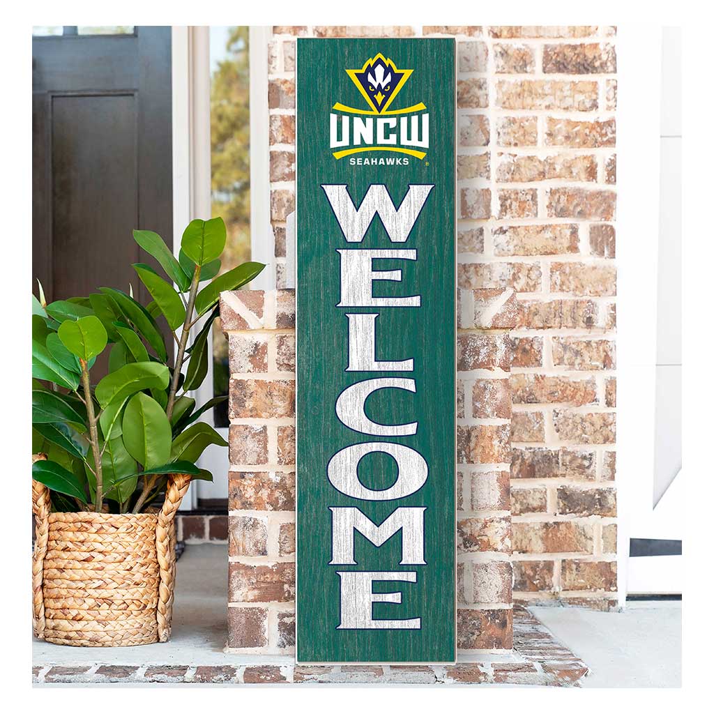 11x46 Leaning Sign Welcome North Carolina (Wilmington) Seahawks