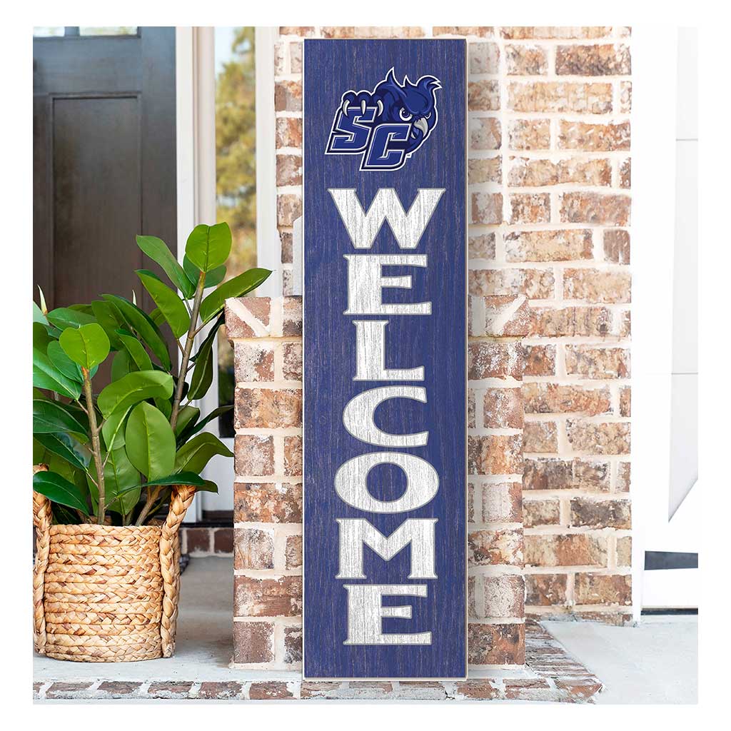 11x46 Leaning Sign Welcome Southern Connecticut State Owls