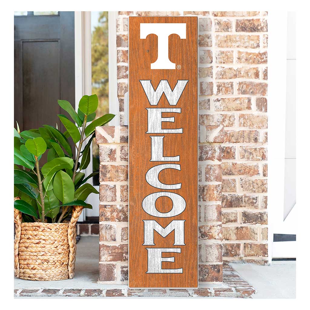 11x46 Leaning Sign Welcome Tennessee Volunteers