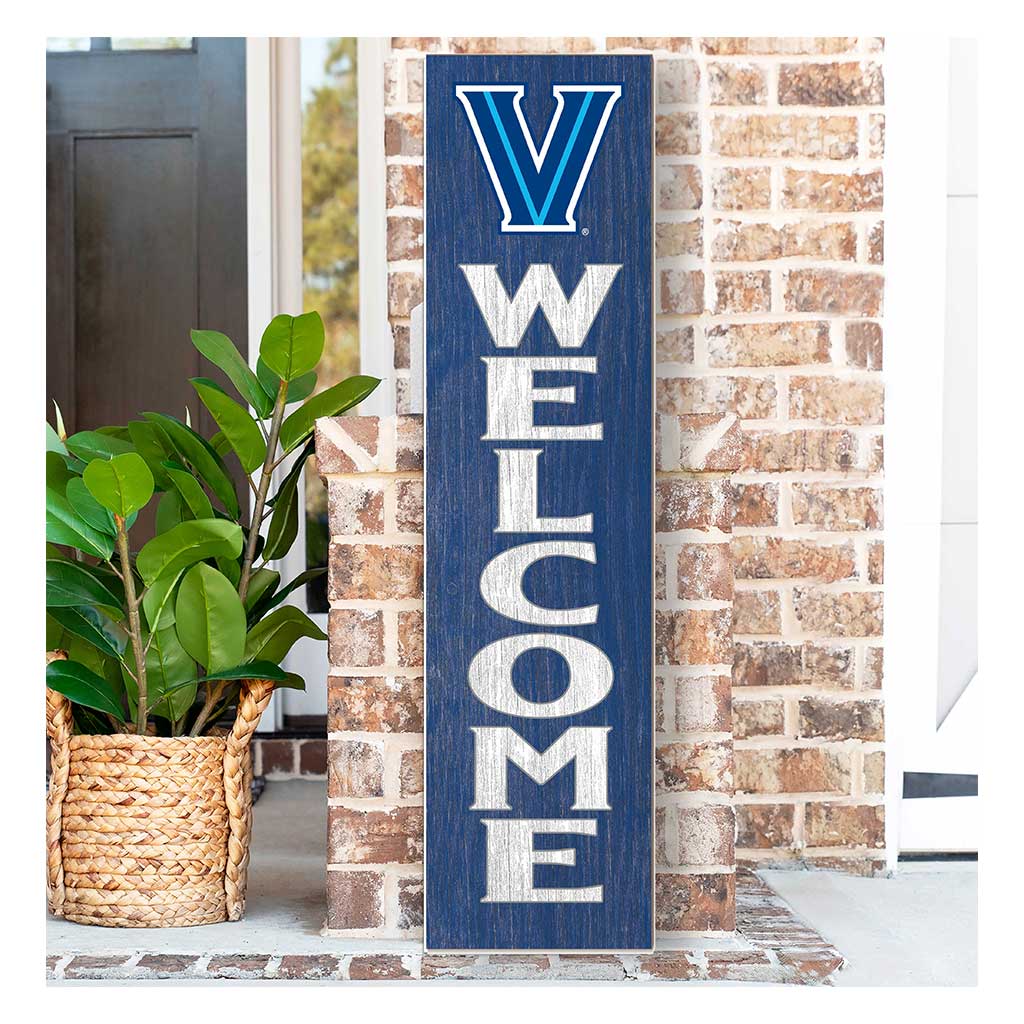 11x46 Leaning Sign Welcome Villanova Wildcats