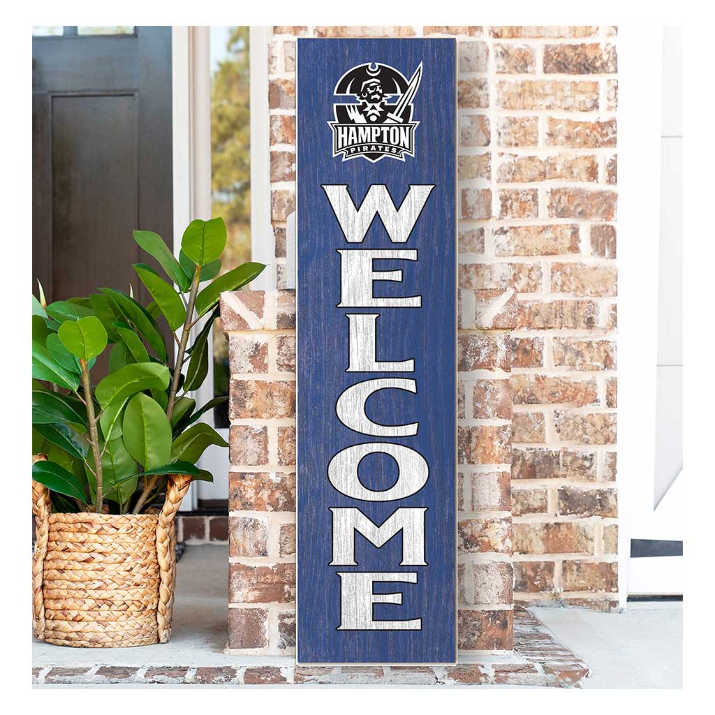 11x46 Leaning Sign Welcome Hampton Pirates