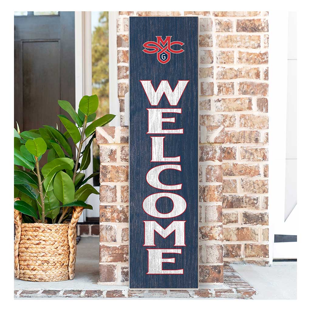 11x46 Leaning Sign Welcome Saint Mary's College of California Gaels