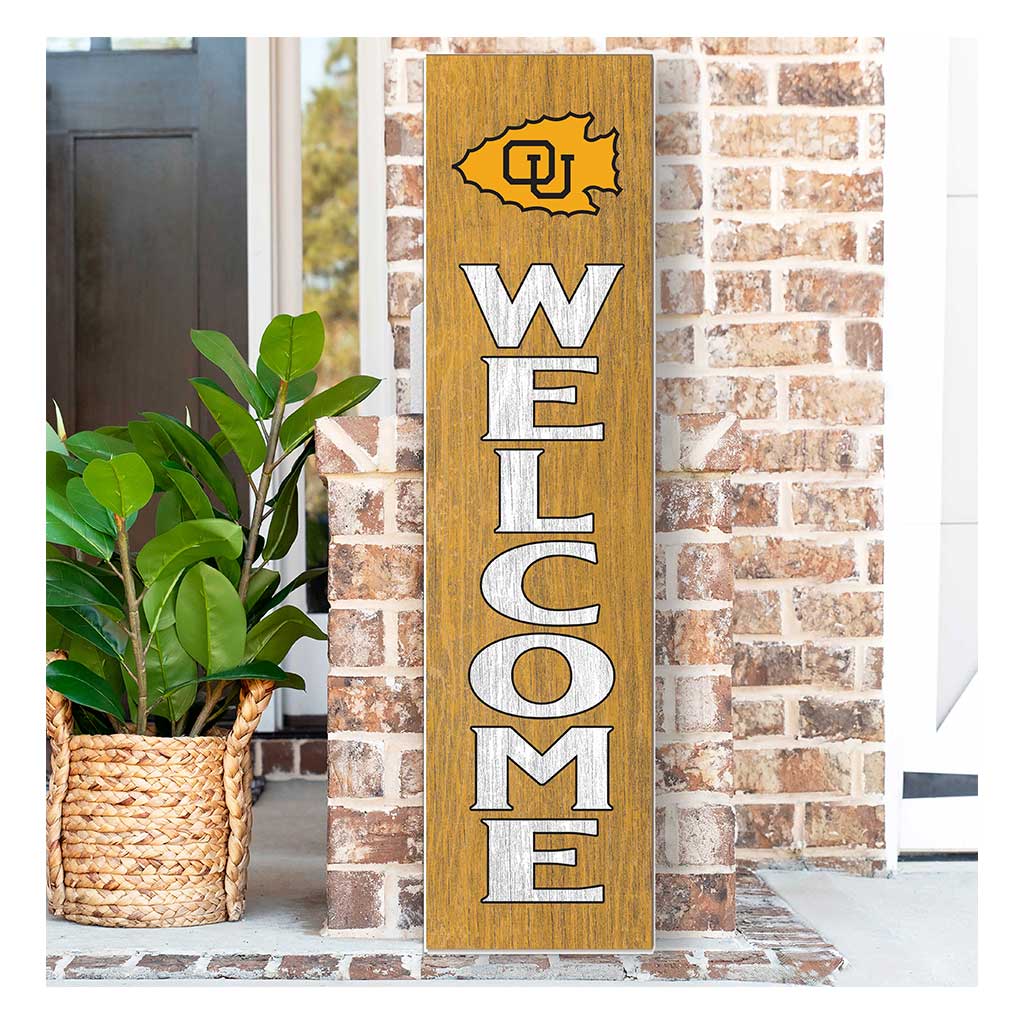 11x46 Leaning Sign Welcome Ottawa University Ottawa