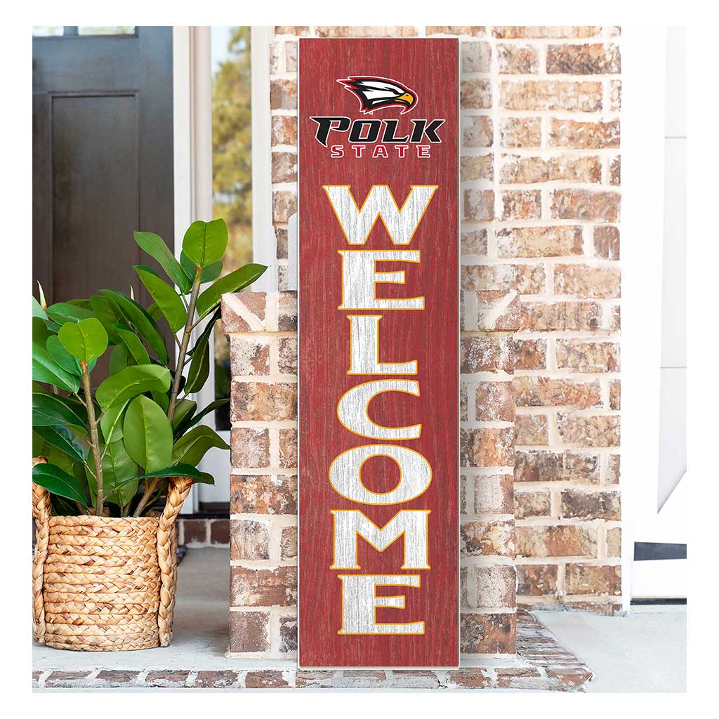 11x46 Leaning Sign Welcome Polk State College Eagles