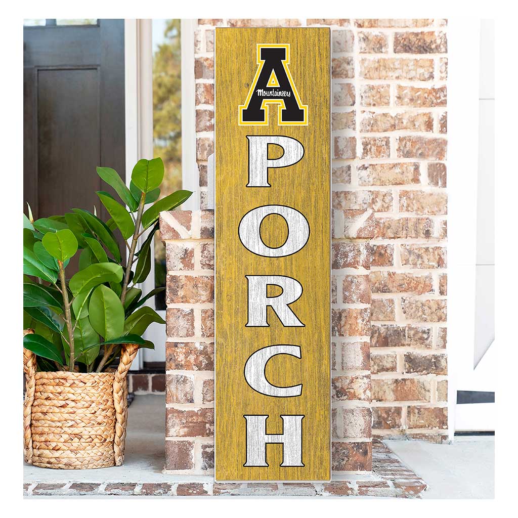 11x46 Leaning Sign Porch Appalachian State Mountaineers