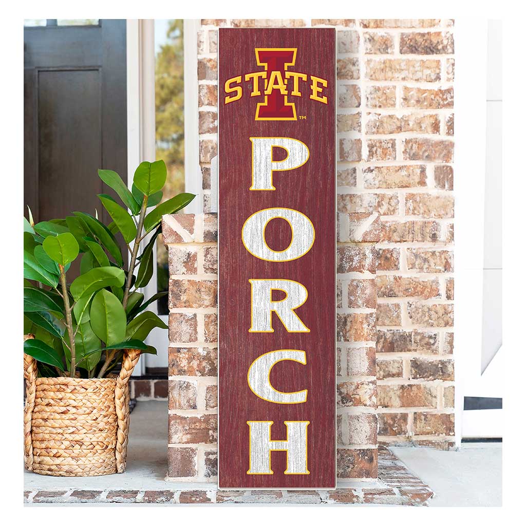 11x46 Leaning Sign Porch Iowa State Cyclones