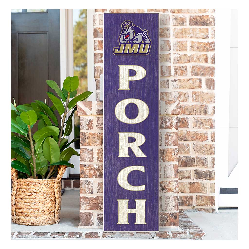 11x46 Leaning Sign Porch James Madison Dukes