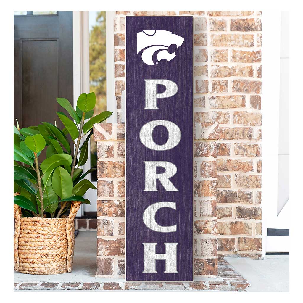 11x46 Leaning Sign Porch Kansas State Wildcats