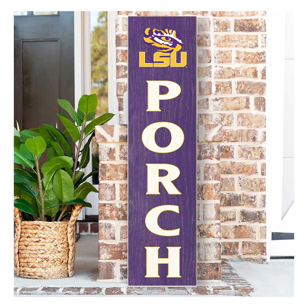 11x46 Leaning Sign Porch LSU Fighting Tigers