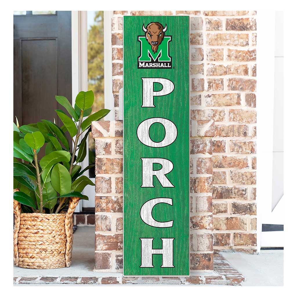 11x46 Leaning Sign Porch Marshall Thundering Herd