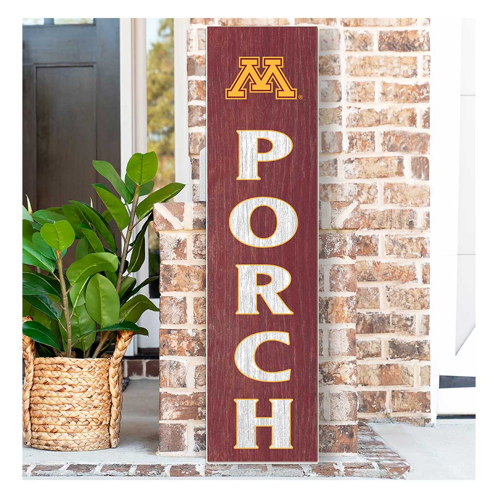 11x46 Leaning Sign Porch Minnesota Golden Gophers