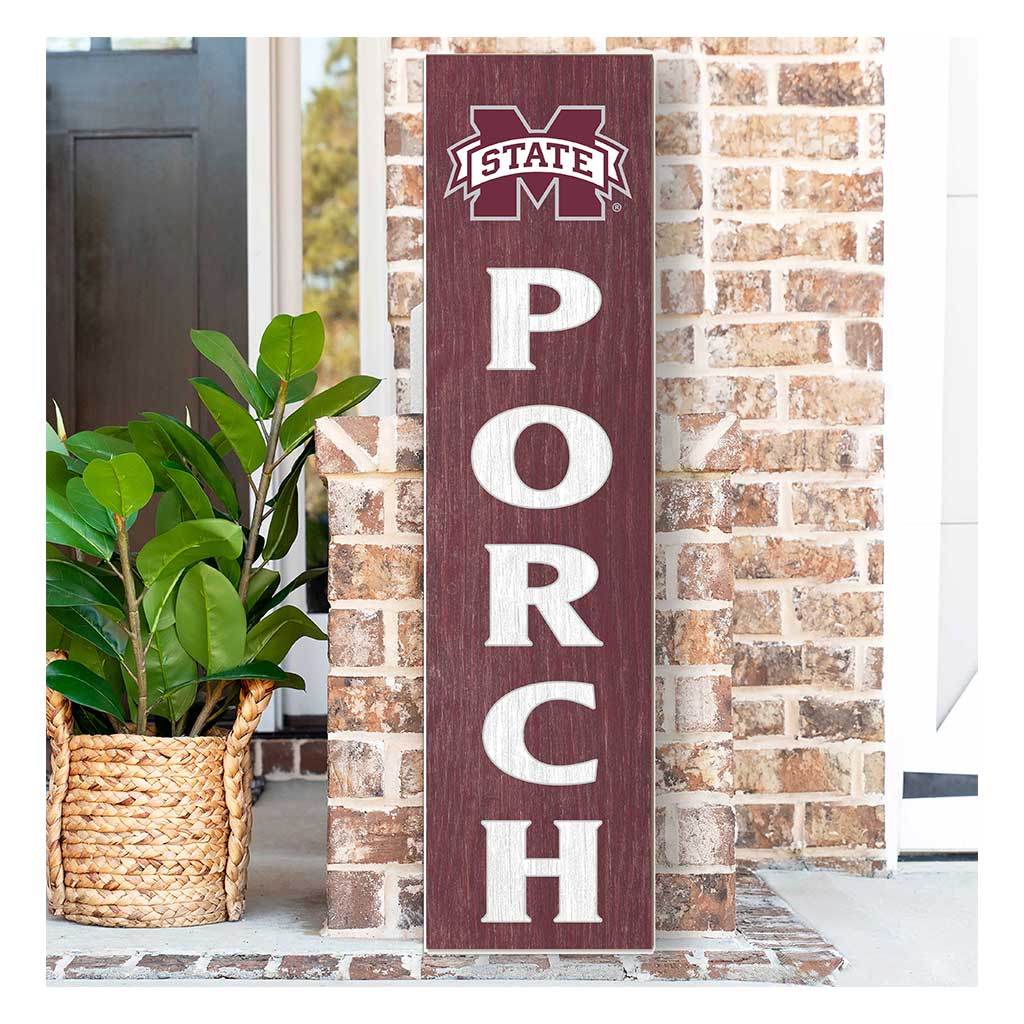 11x46 Leaning Sign Porch Mississippi State Bulldogs