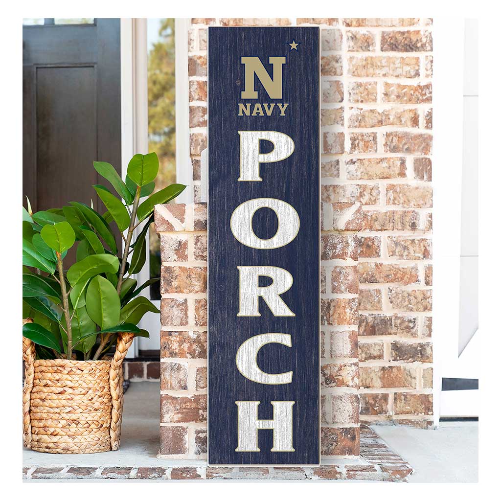 11x46 Leaning Sign Porch Naval Academy Midshipmen