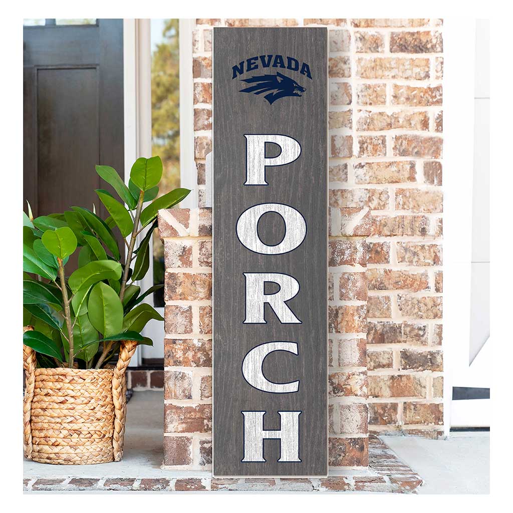 11x46 Leaning Sign Porch Nevada Wolf Pack