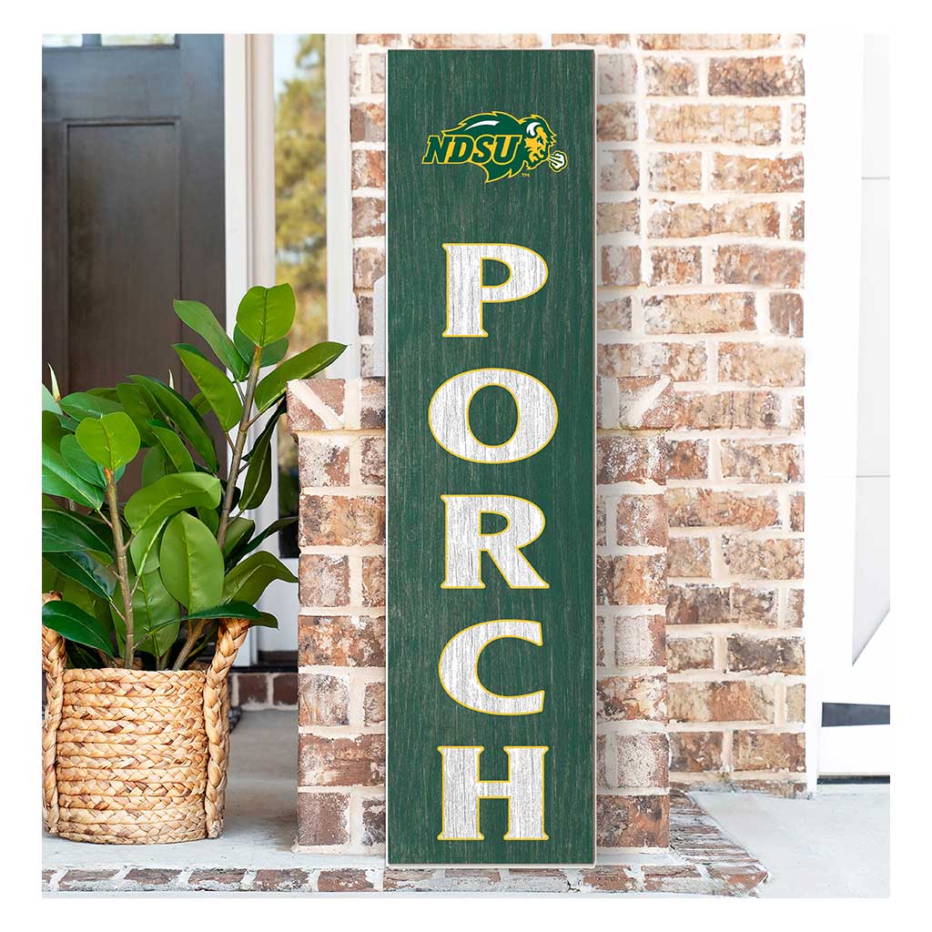 11x46 Leaning Sign Porch North Dakota State Bison