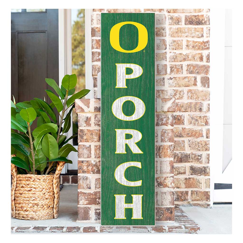 11x46 Leaning Sign Porch Oregon Ducks