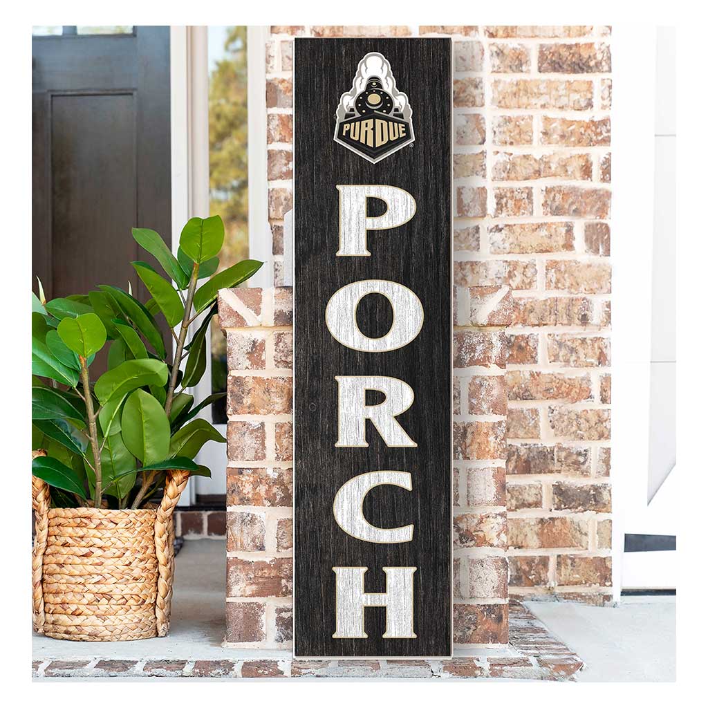 11x46 Leaning Sign Porch Purdue Boilermakers